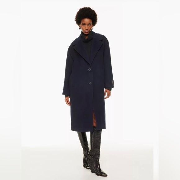 Wilfred - The Cocoon Coat - XXS - Navy Blue - Picture 11 of 11